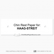 HAAG STREIT original size chin rest paper